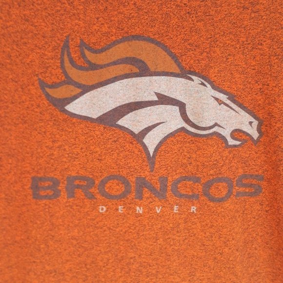NFL DENVER BRONCOS | Men's T Shirt Orange Size Large - Picture 3 of 5